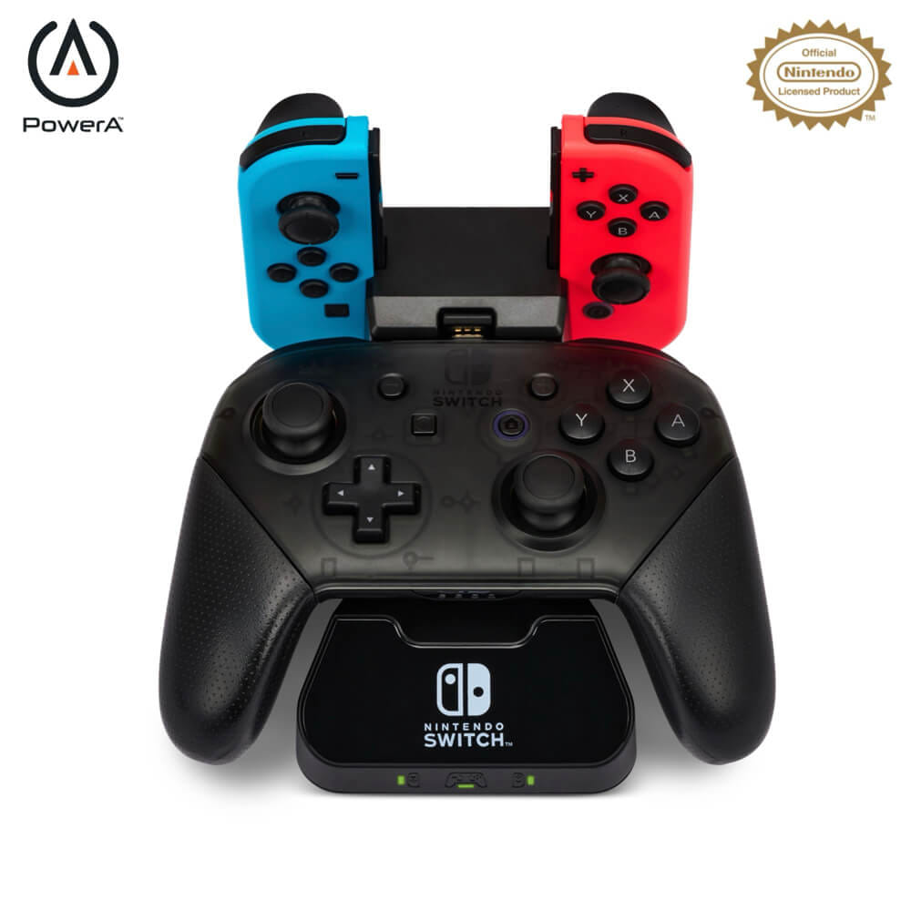 แท่นชาร์จคอนโทรลเลอร์ POWERA CONTROLLER CHARGING BASE สำหรับ NINTENDO SWITCH
